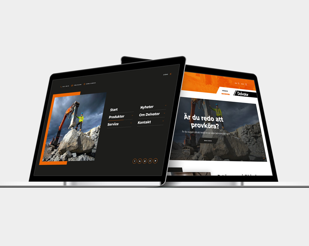 Bravissimo Agency - Delvator hemsida