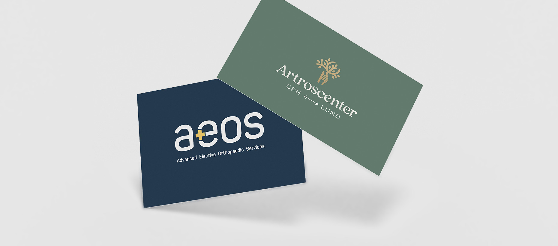 Bravissimo Agency - Logotyper Artroscenter & Aeos