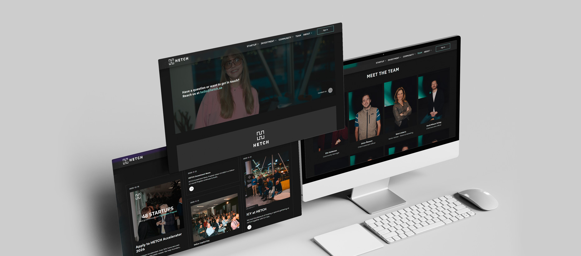 Bravissimo Agency - Hemsida, HETCH