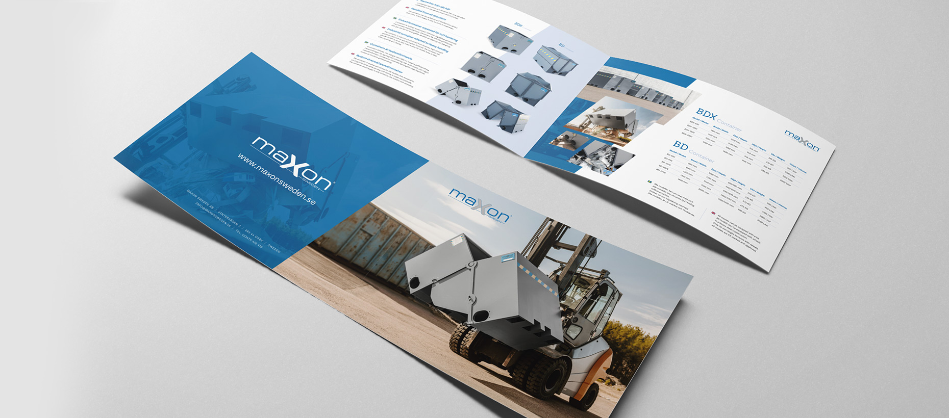 Bravissimo Agency - Folder, Maxon Sweden