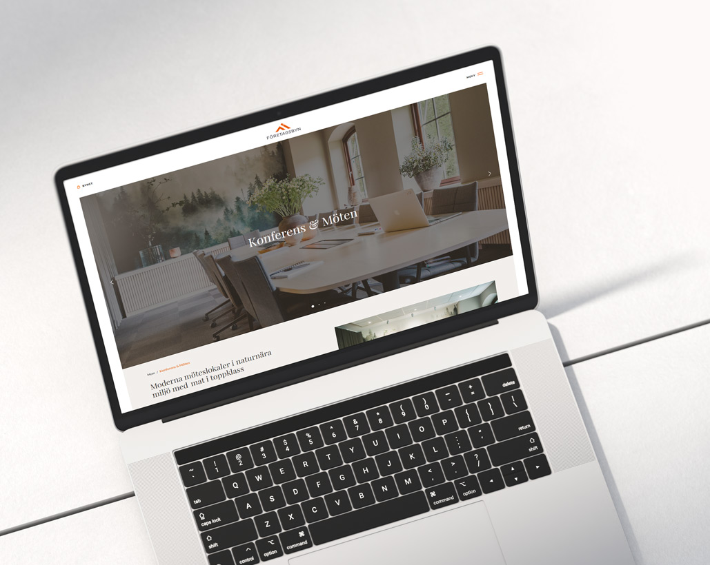 Bravissimo Agency - Hemsida, Företagsbyn