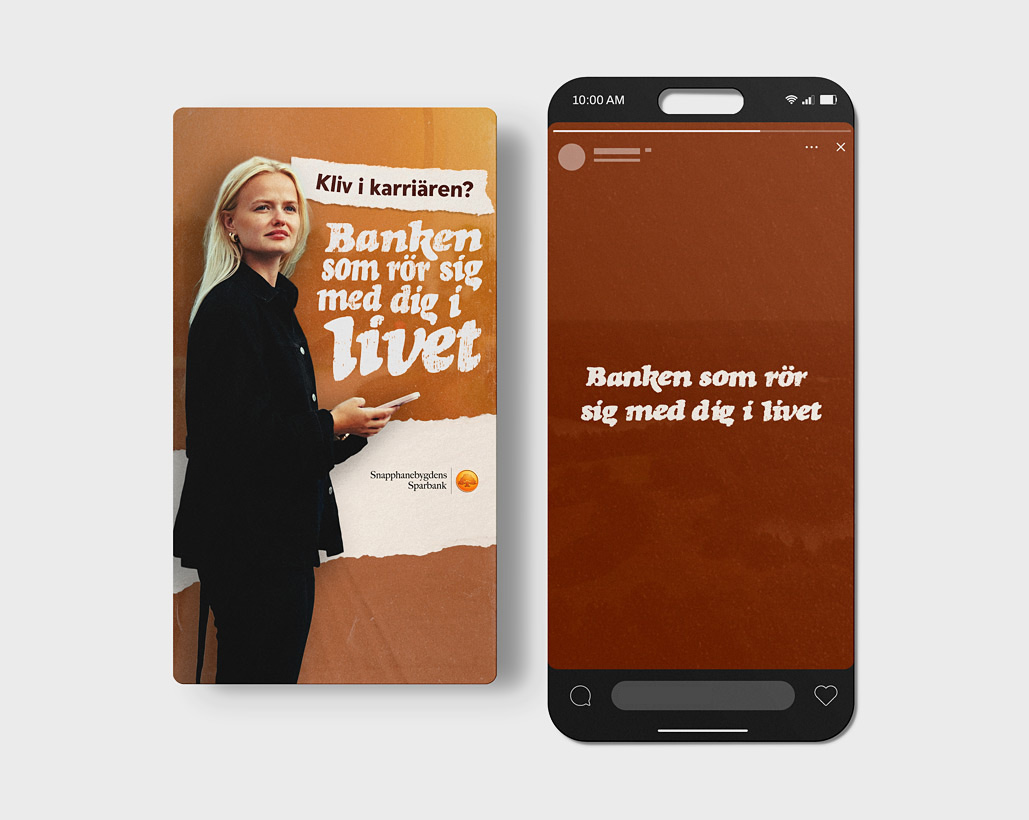 Bravissimo Agency - Digital marknadsföring, Snapphanebygdens Sparbank