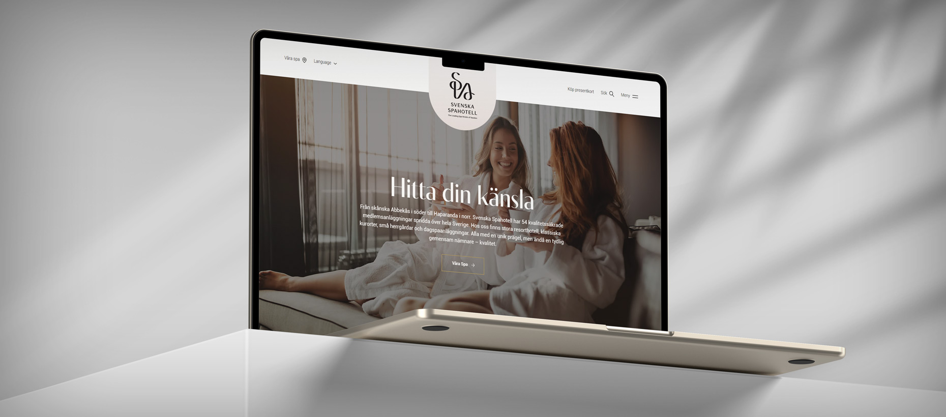 Svenska Spahotell - Hemsida