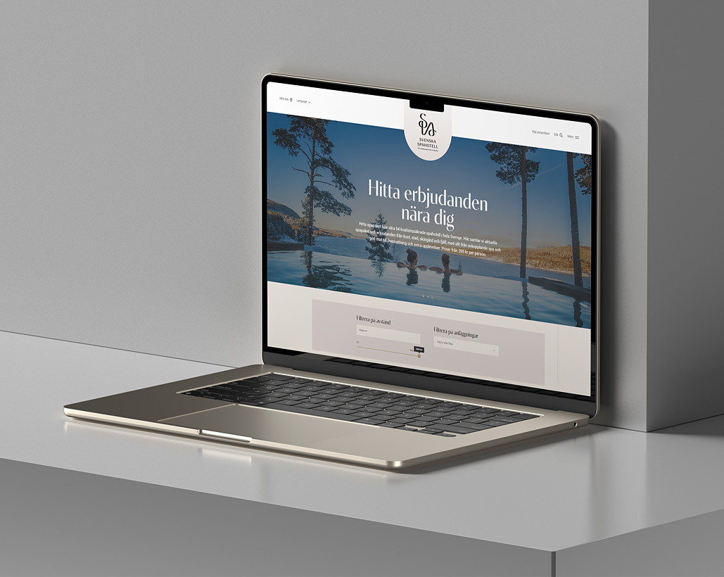 Svenska Spahotell - Hemsida